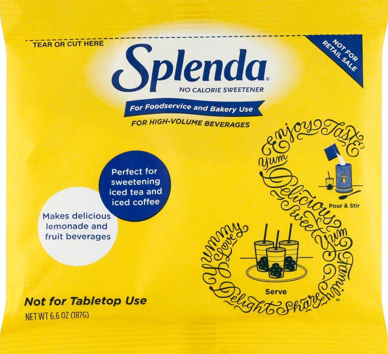 Splenda Pouch Fs 6.6 Ounce Size - 12 Per Case.