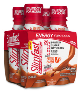 Slimfast Advanced Rtd Caramel Latte 11 Fluid Ounce - 12 Per Case.