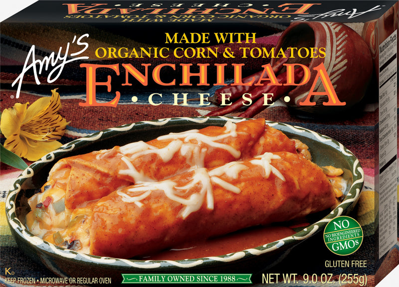 Cheese Enchilada 9 Ounce Size - 12 Per Case.