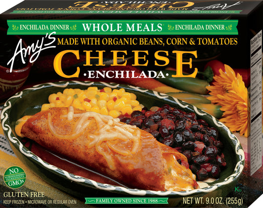 Cheese Enchilada 9 Ounce Size - 12 Per Case.