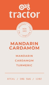 Tractor Mandarin & Cardamom Concentrate 32 Ounce Size - 12 Per Case.