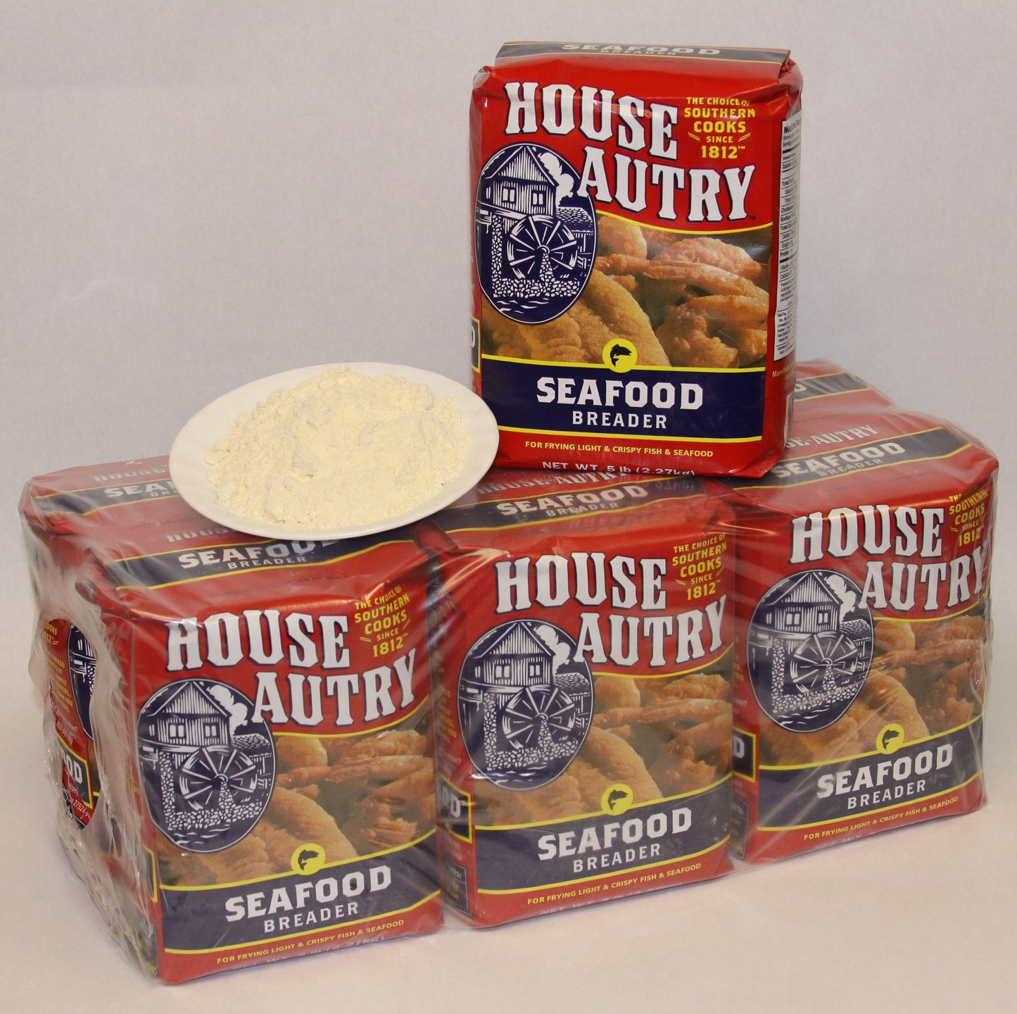 Seafood Breader 5 Pound Each - 6 Per Case.