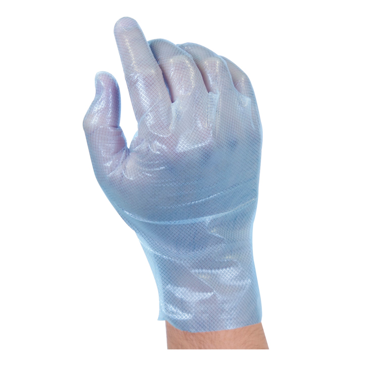 Glove Blue Stretch Medium 100 Each - 10 Per Case.