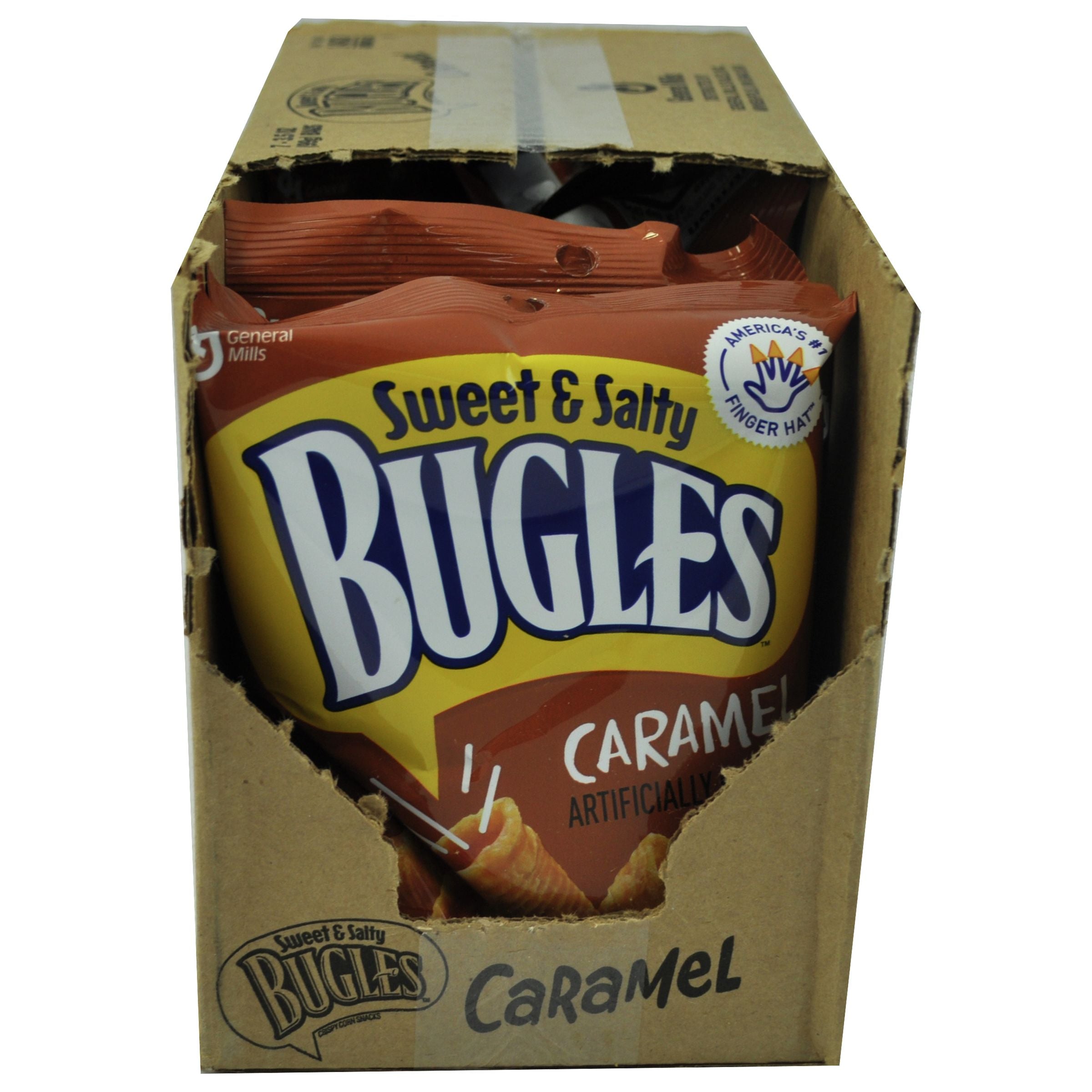 Bugles™ Snack Caramel 3.5 Ounce Size - 7 Per Case.