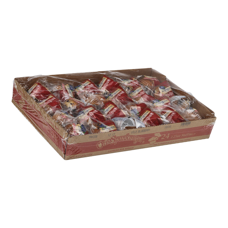 Muffin Wild Blueberry Individually Wrapped Tray 2.25 Ounce Size - 96 Per Case.