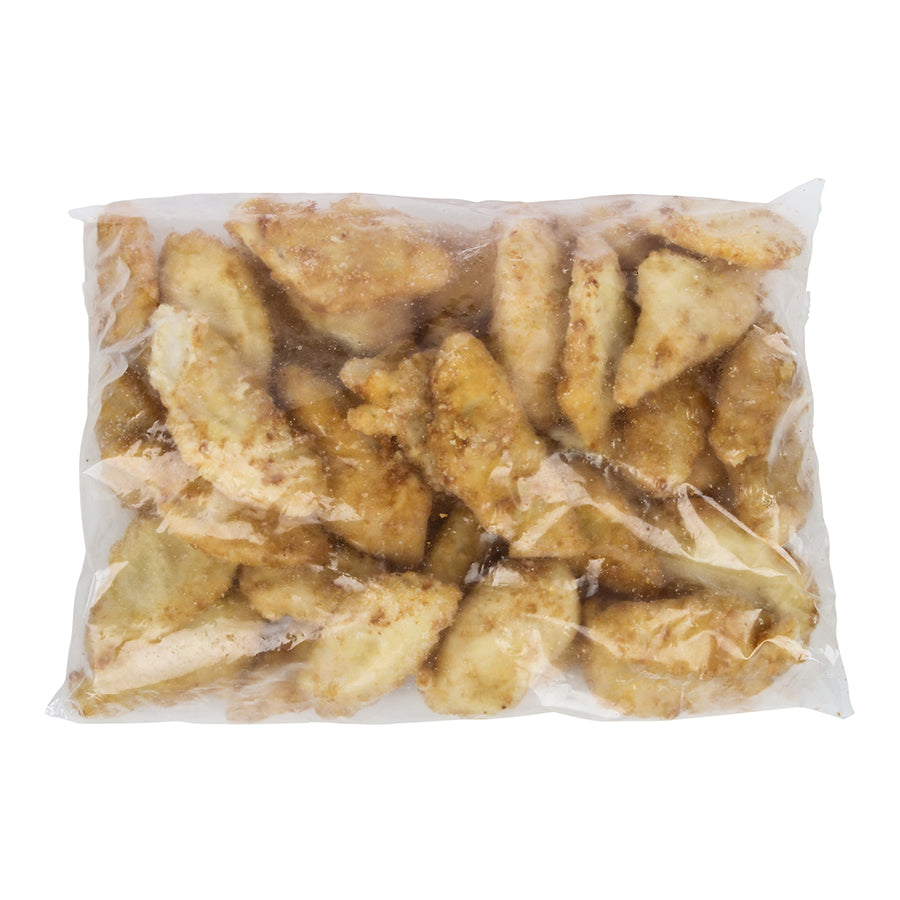 Alaska Amber® Beer Battered Cod Fillets Skinless Boneless 10 Pound Each - 1 Per Case.