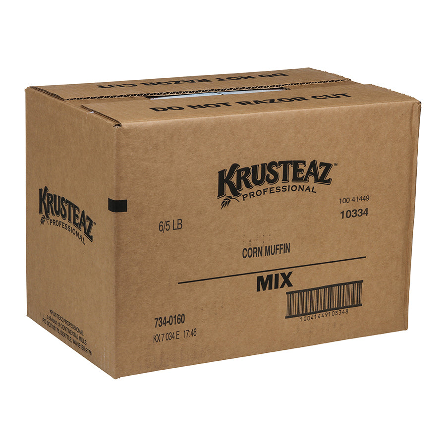 Krusteaz Professional Corn Muffin Mix 5 Pound Each - 6 Per Case.