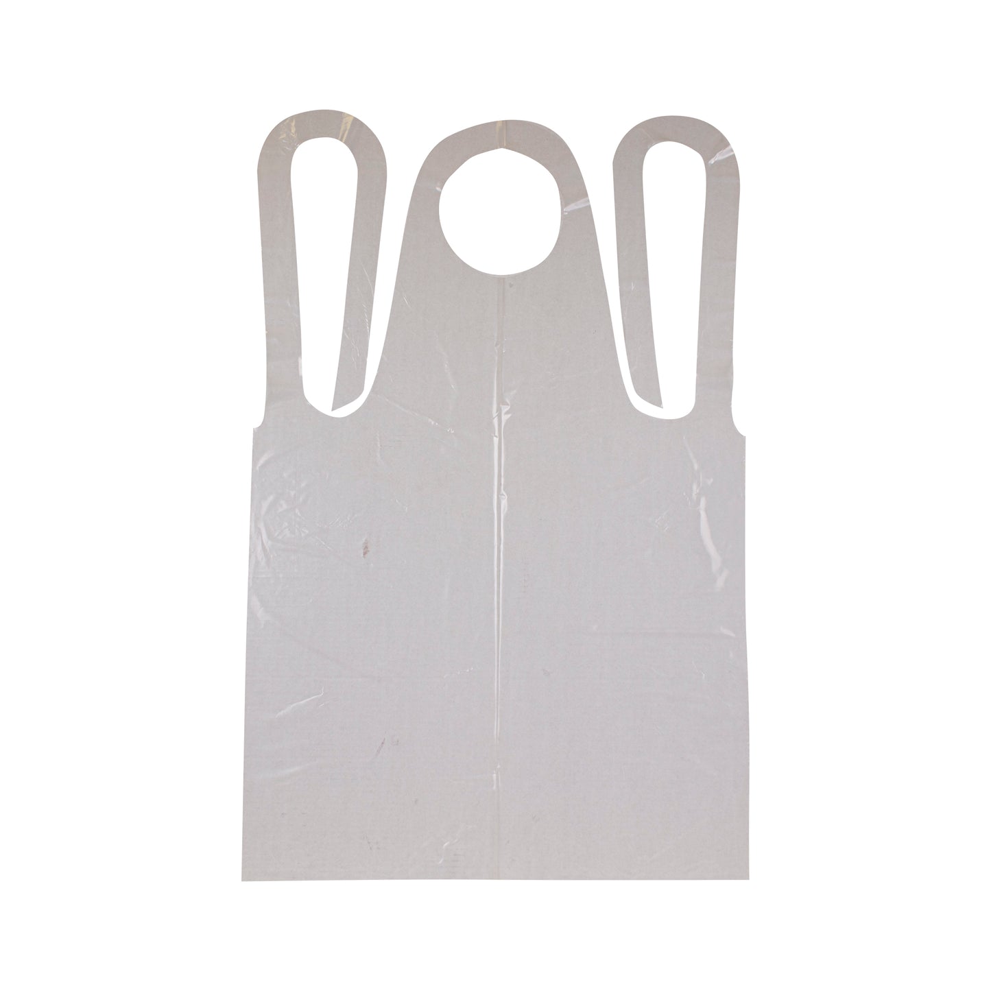 Neatgards Heavy Duty Smooth Clear Poly Apron 100 Each - 1 Per Case.