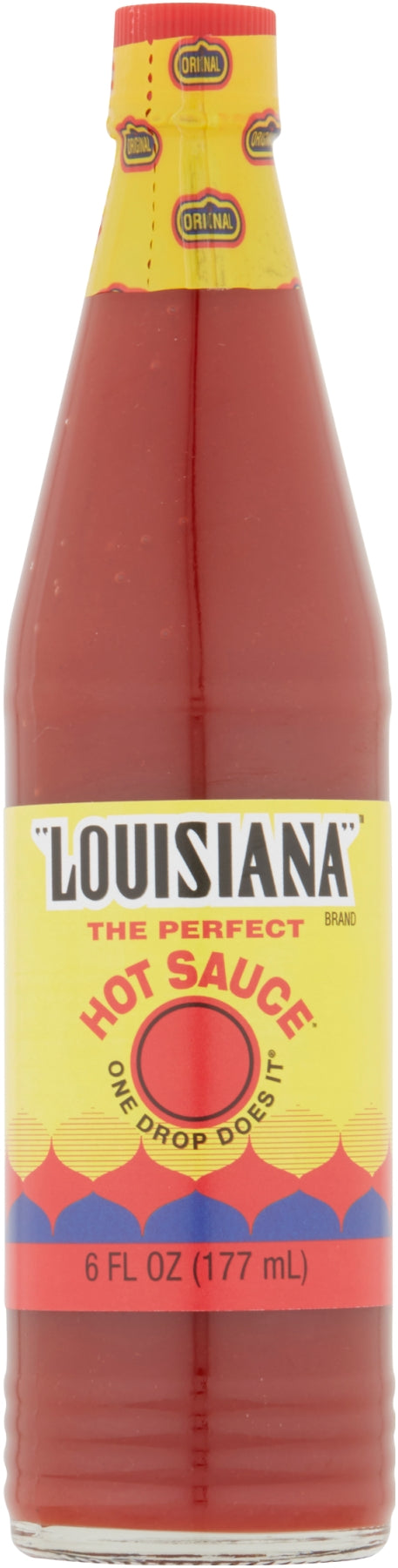 Louisiana Hot Sauce Hot Sauce 6 Ounce Size - 24 Per Case.