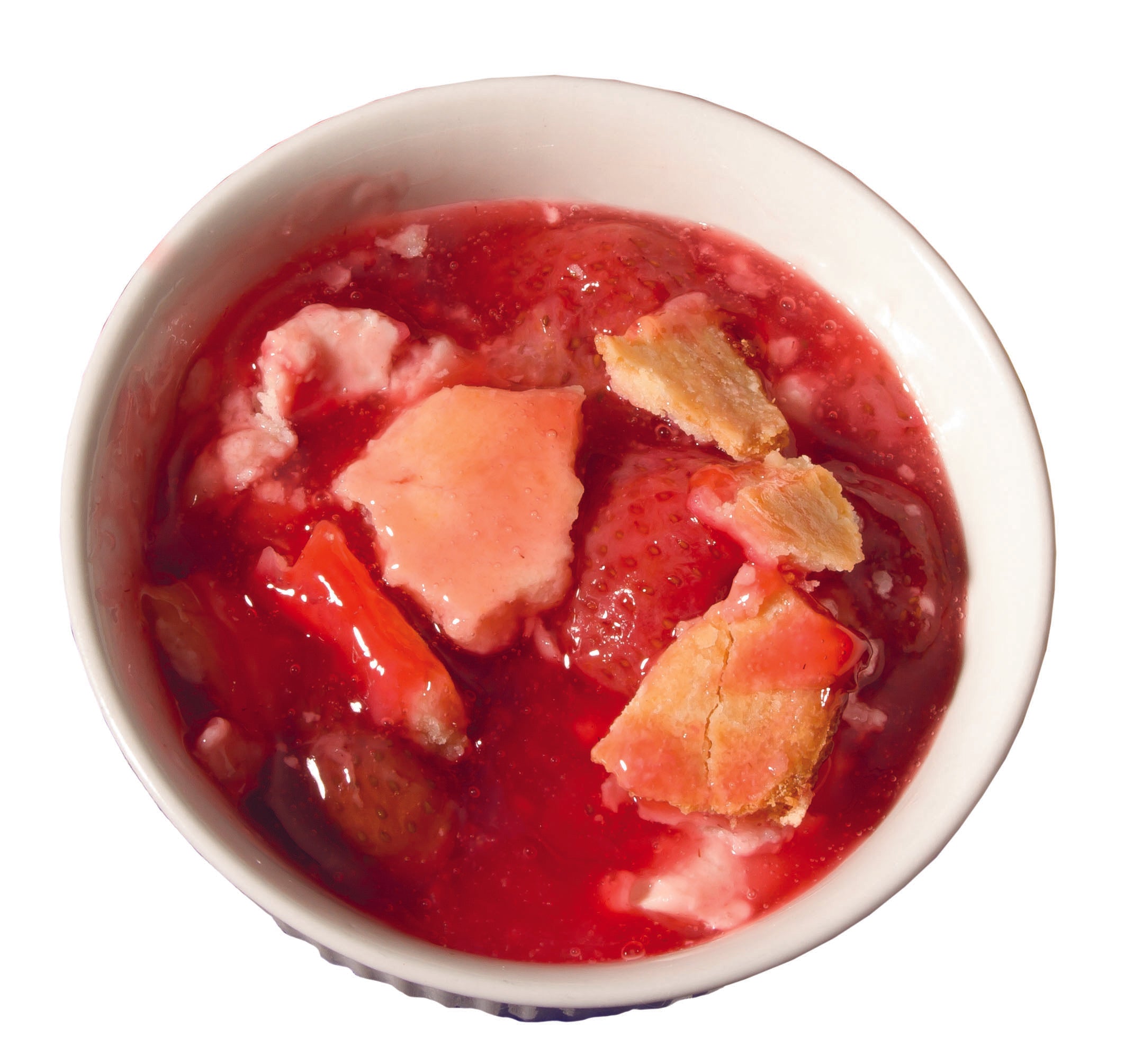Strawberry Cobbler 5 Pound Each - 4 Per Case.