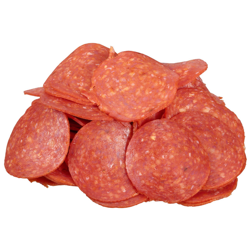 Margherita Char Proof Pepperoni Slices 12.564 Pound Each - 2 Per Case.