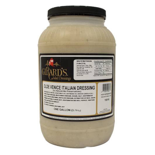 Girard's Olde Venice Italian Dressing, 1 Gallon- 2 Per Case.