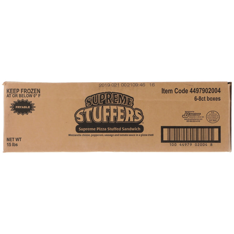 Supreme Stuffers Supreme Pizza Stuffer 5 Ounce Size - 48 Per Case.