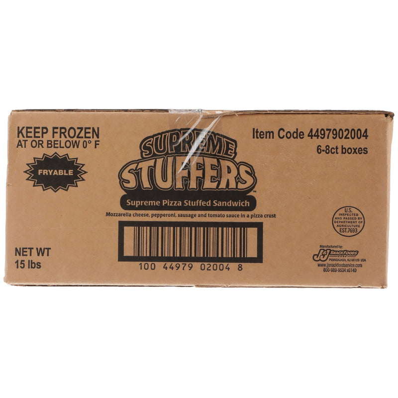 Supreme Stuffers Supreme Pizza Stuffer 5 Ounce Size - 48 Per Case.