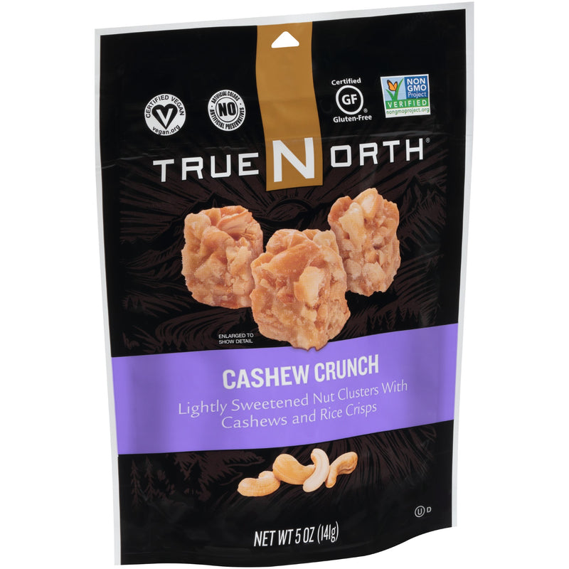 True North Cashew Crunch 5 Ounce Size - 6 Per Case.