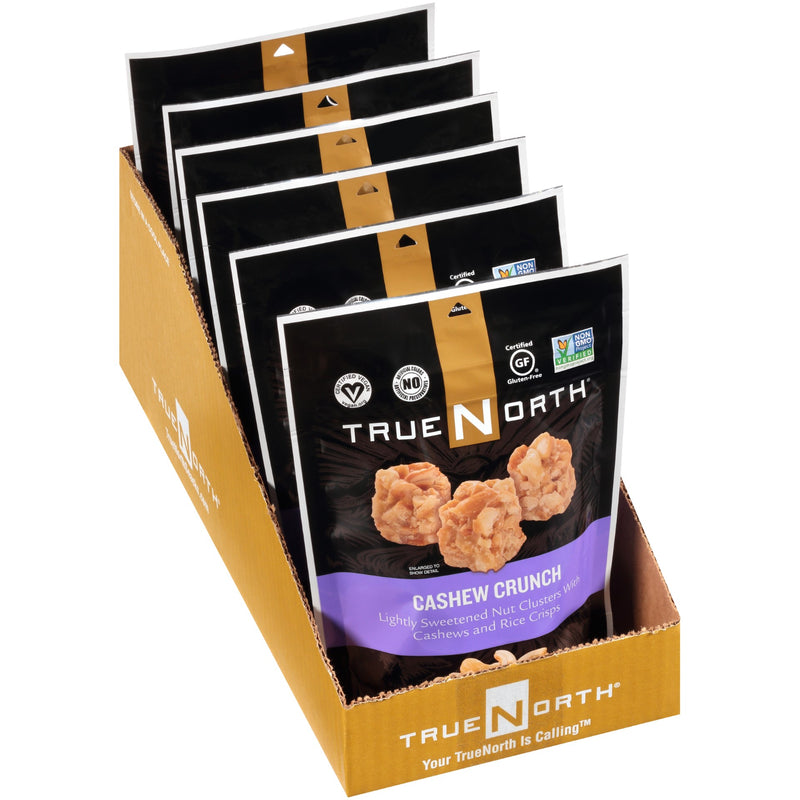 True North Cashew Crunch 5 Ounce Size - 6 Per Case.