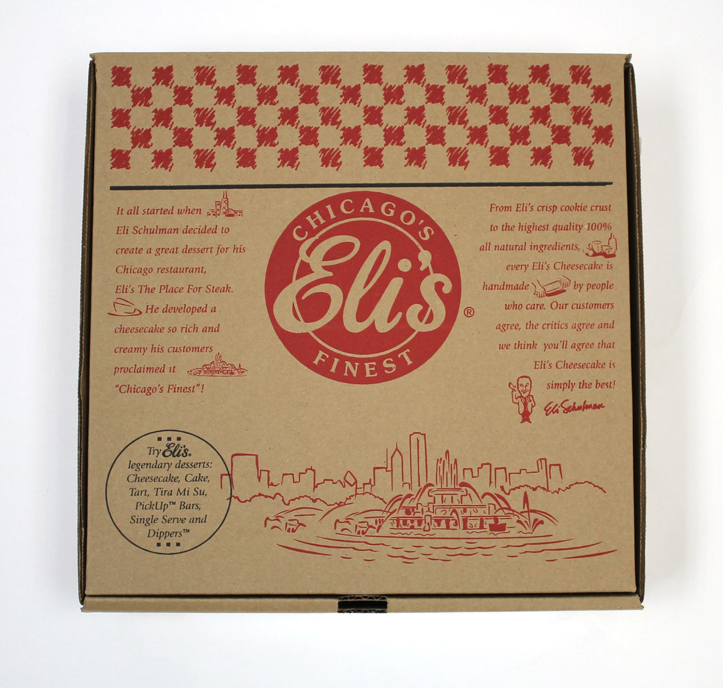 Big Eli Pln Cheesecake 10" 90 Ounce Size - 2 Per Case.