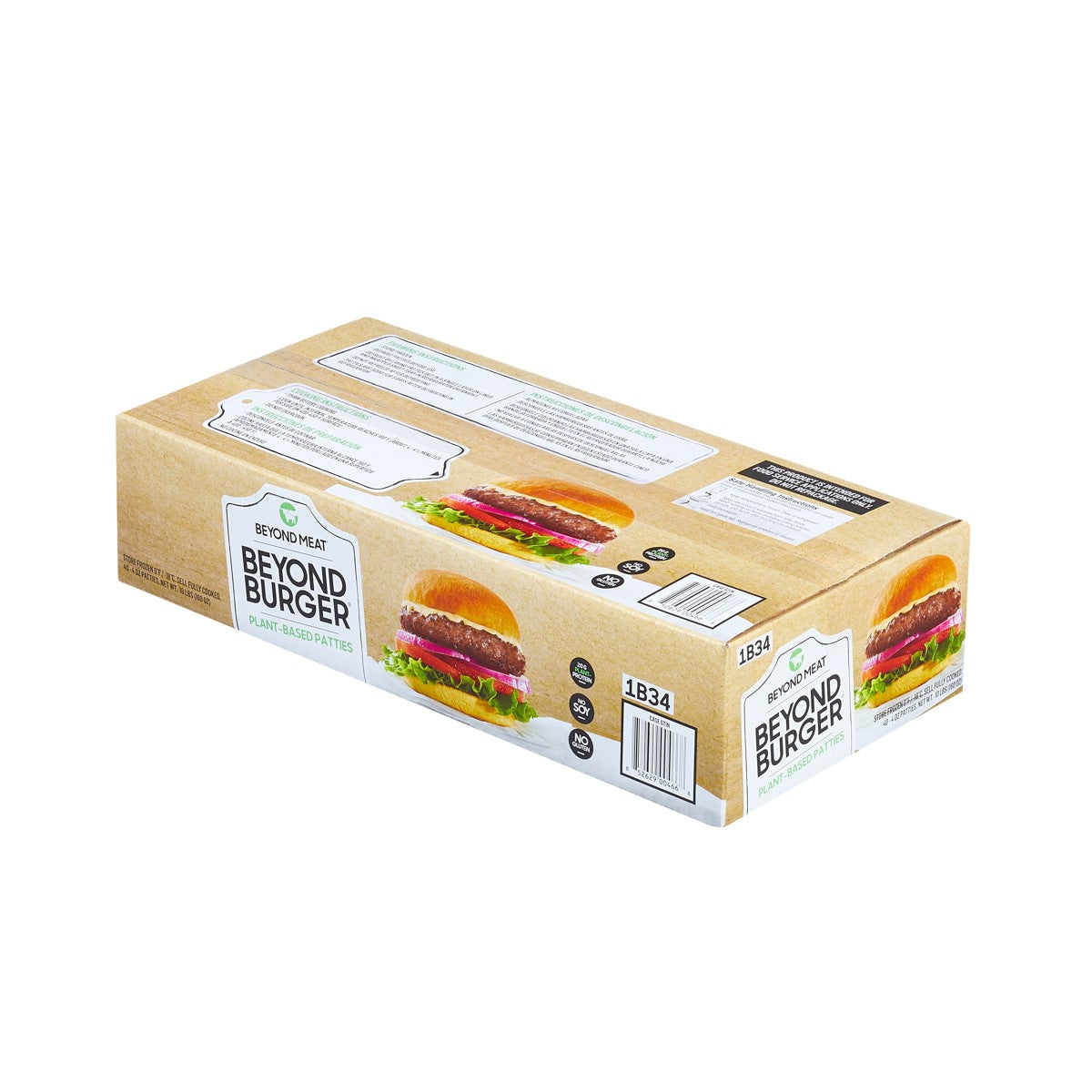 Beyond Meat Beyond Burger Plant Based Patties 4 Ounce Size - 40 Per Case.