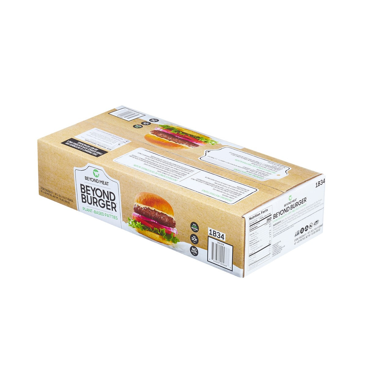 Beyond Meat Beyond Burger Plant Based Patties 4 Ounce Size - 40 Per Case.