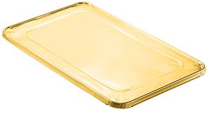 Gold Foil Lid Full Steam Table 1 Each - 50 Per Case.