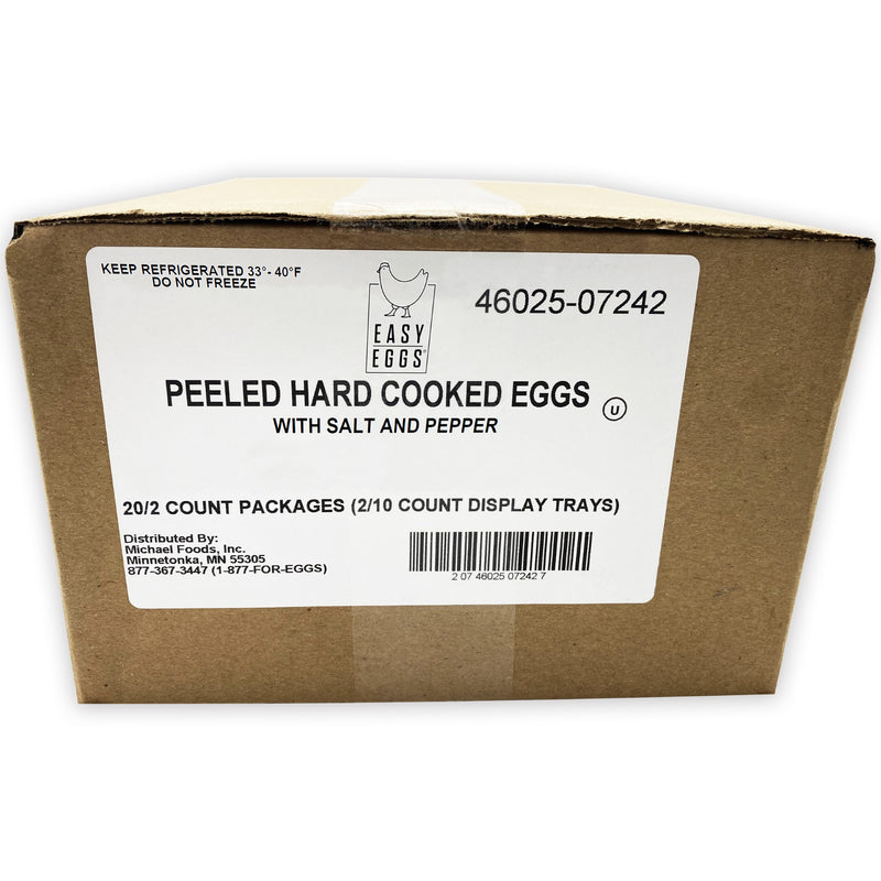 Michael Foods Papettis Hard Cooked Eggs Case