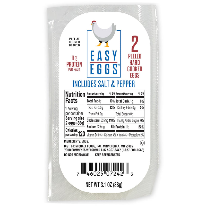 Michael Foods Papettis Hard Cooked Eggs Case