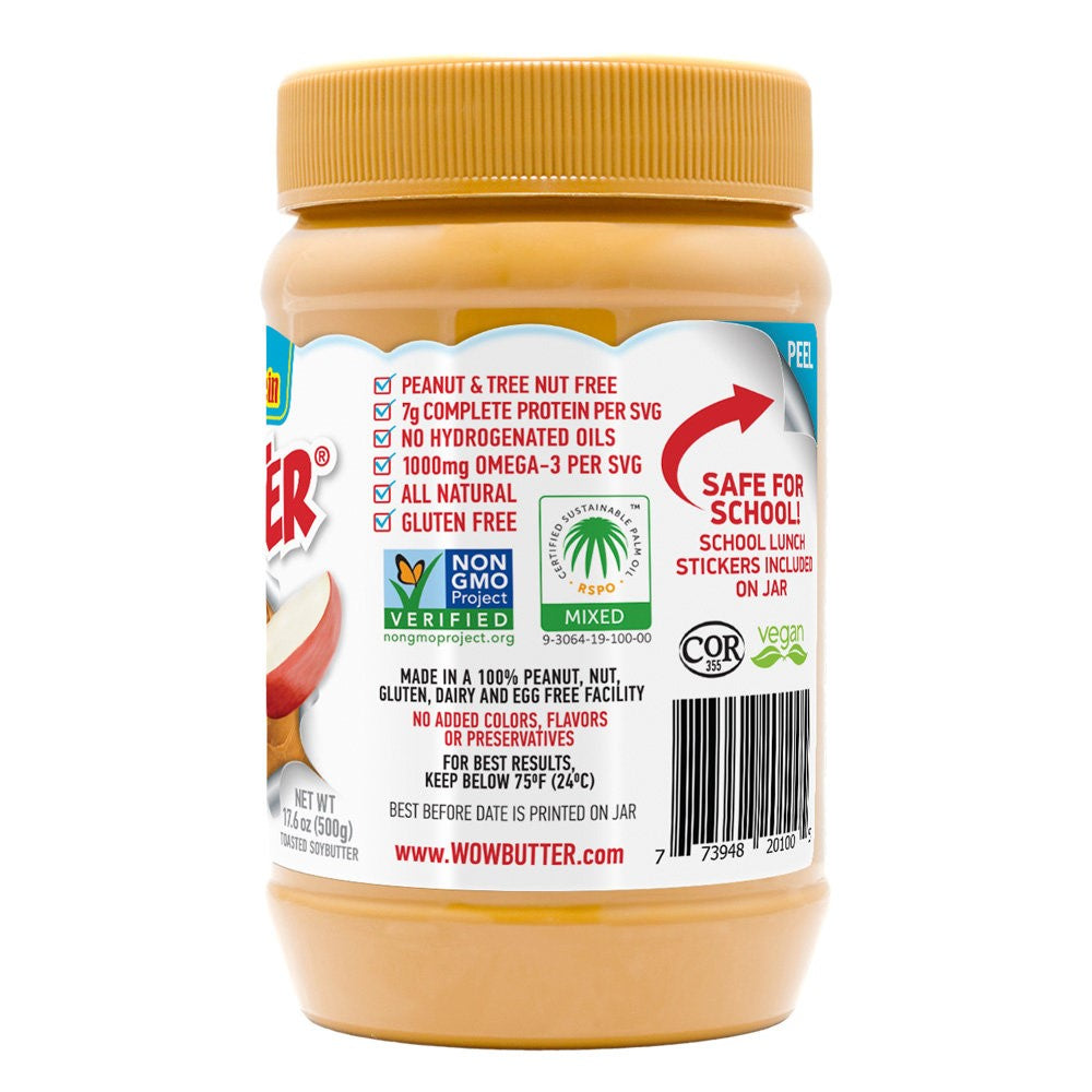 Peanut Free Spread Jars Creamy 17.6 Ounce Size - 6 Per Case.