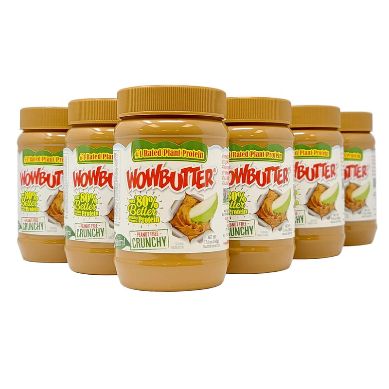 Peanut Free Spread Jars Crunchy 17.6 Ounce Size - 6 Per Case.