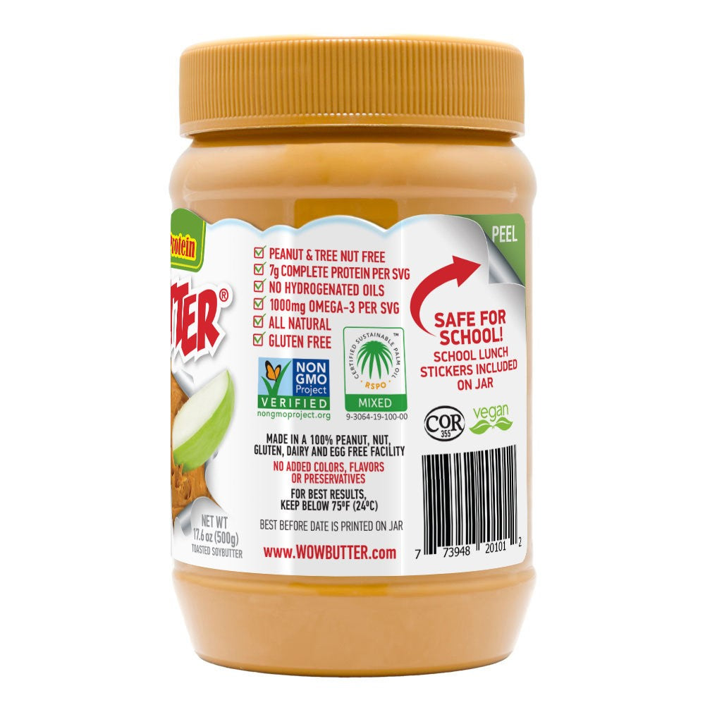 Peanut Free Spread Jars Crunchy 17.6 Ounce Size - 6 Per Case.