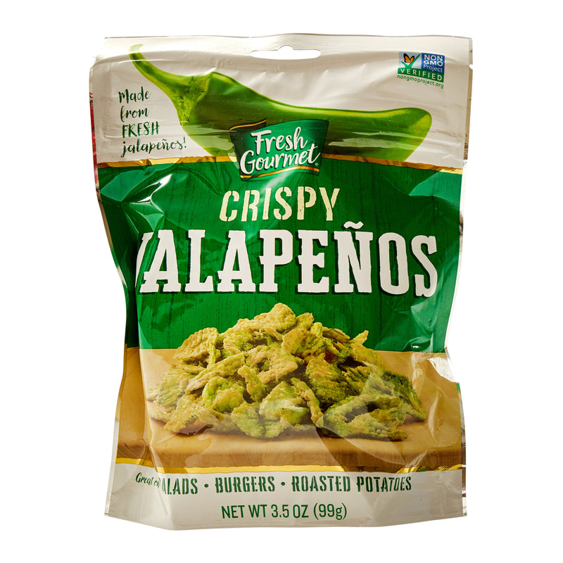 Lightly Salted Crispy Jalapeno 3.5 Ounce Size - 12 Per Case.