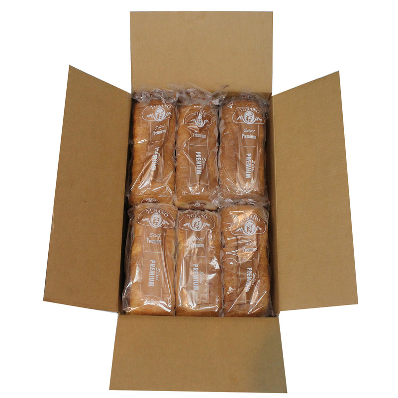 Sour Pan Bread 8" Slice 37 Ounce Size - 12 Per Case.