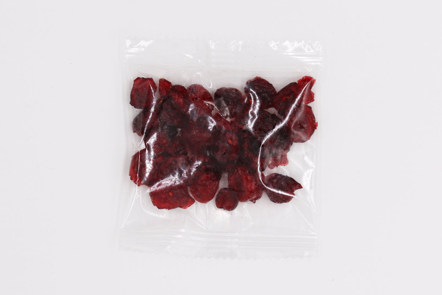 Sugar Foods Dried Fruit Cranberries 0.5 Ounce Size - 150 Per Case.