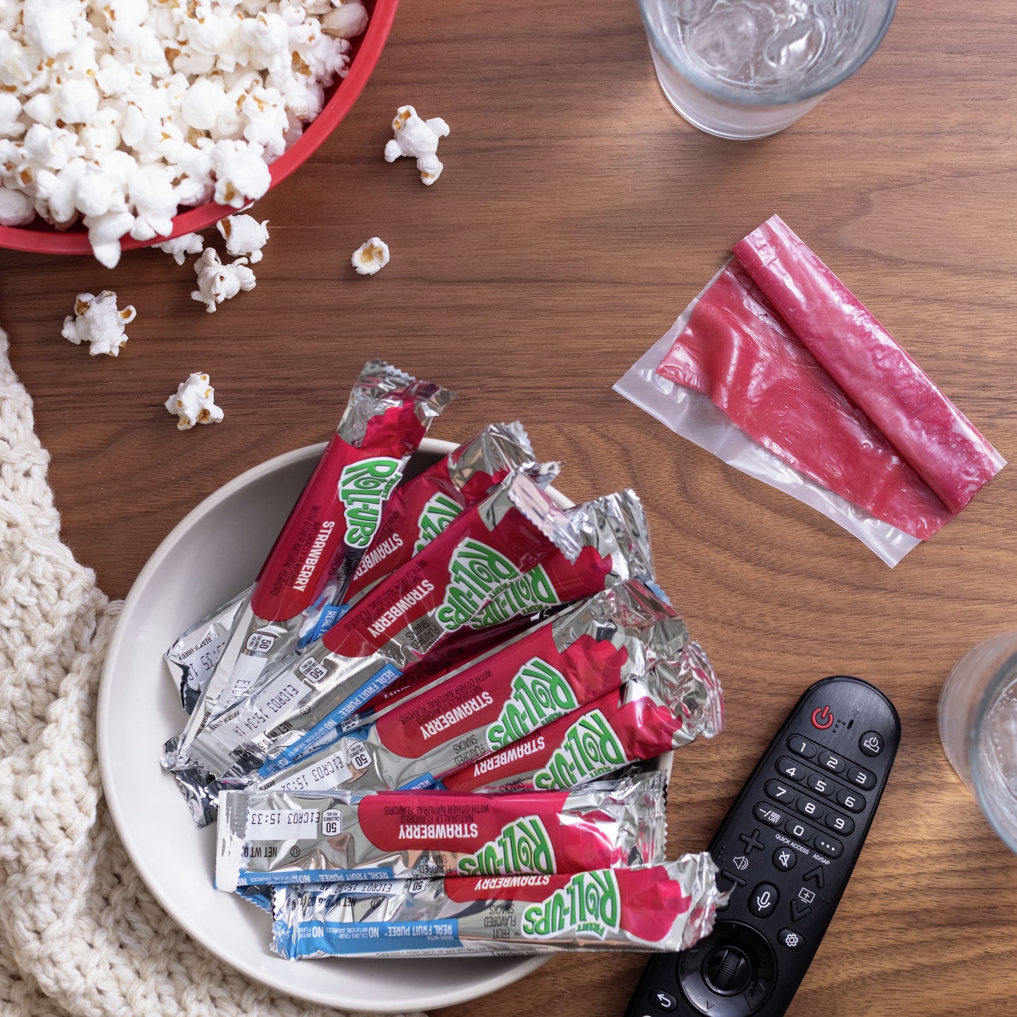 Betty Crocker™ Fruit Roll Ups™ Fruit Snacks Reduced Sugar Strawberry 0.5 Ounce Size - 96 Per Case.