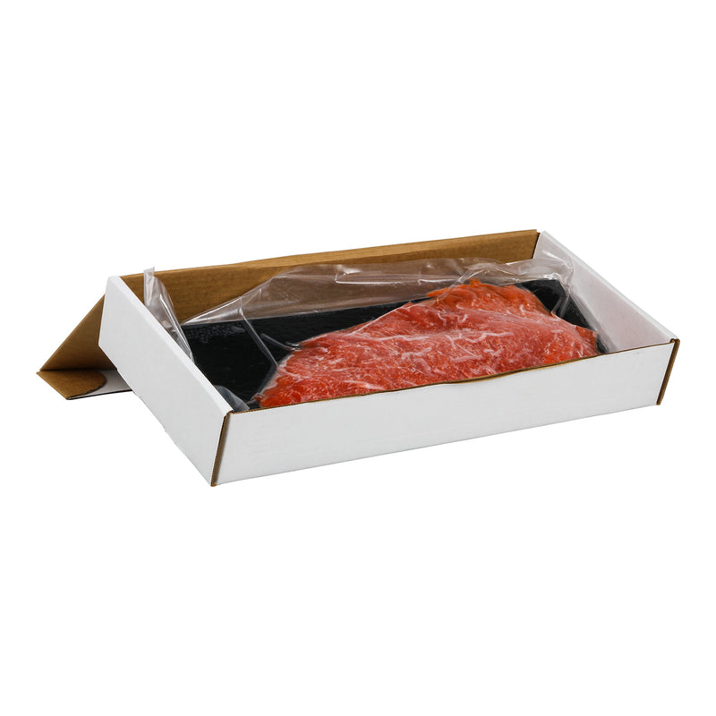 Trident Seafood Frozen Sliced Smoked Skinless Salmon Sockeye Sides Nova 1.5 Pound Each - 2 Per Case.