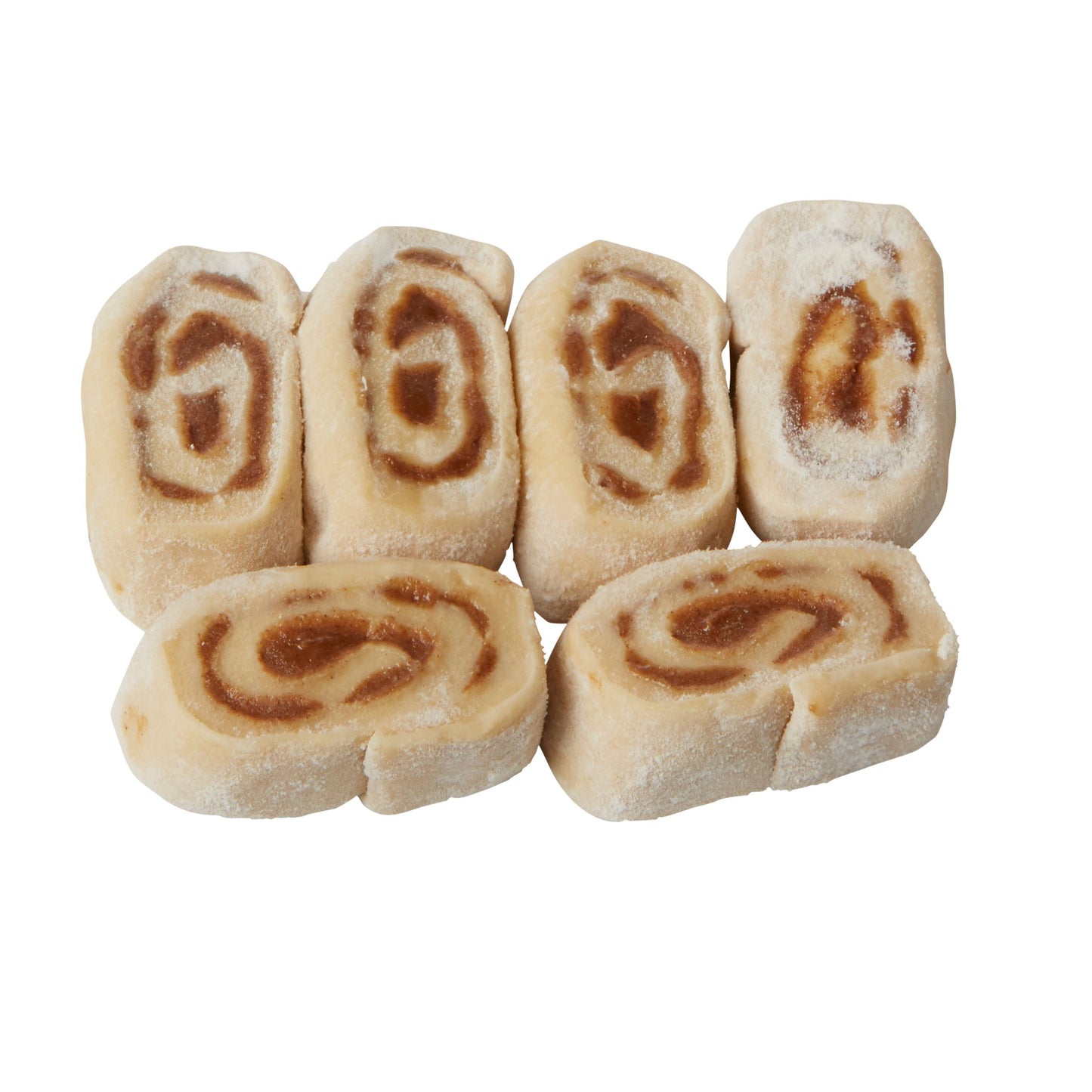 Dough Traditional Petite Cinnamon Roll Sweet 1.25 Ounce Size - 240 Per Case.