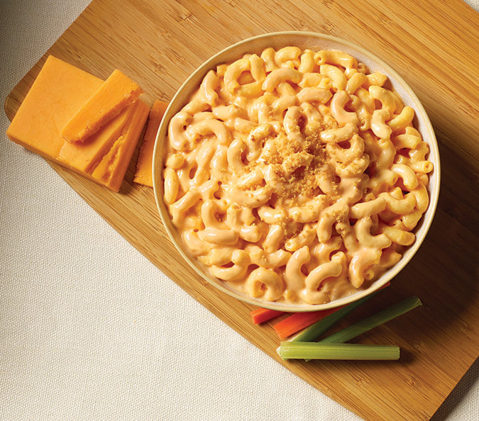 Blount Yellow Mac & Cheese Frozen 4 Pound Each - 4 Per Case.