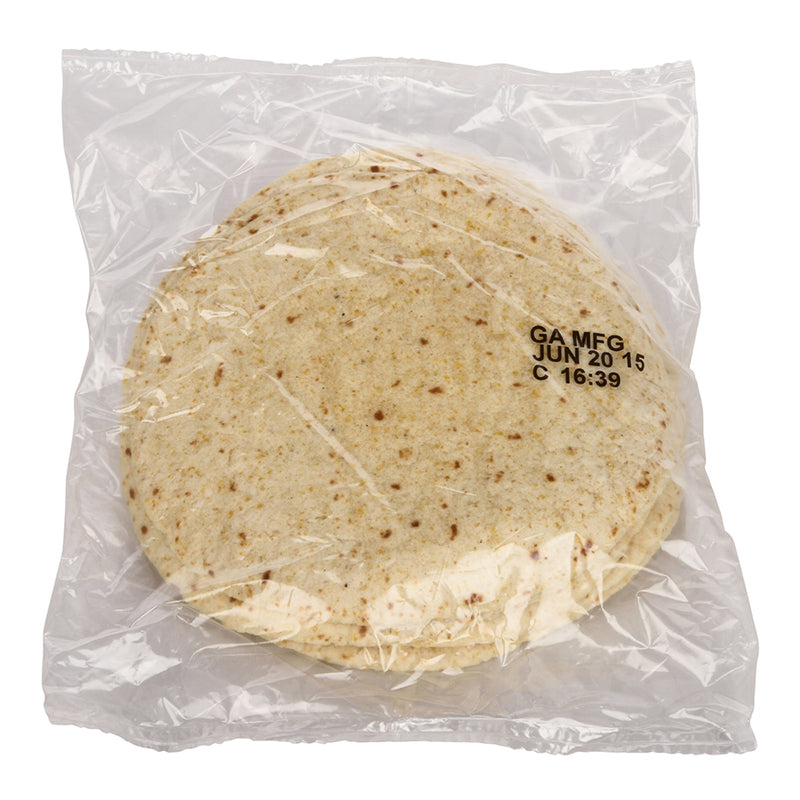 6" Pressed Mazina Tortillas 12 Count Packs - 24 Per Case.