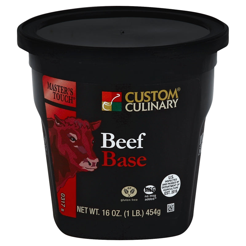 Base Beef Gluten Free No Msg Added Paste 1 Pound Each - 6 Per Case.