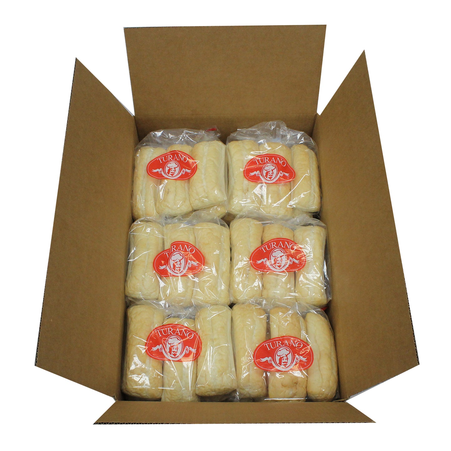 6" Par Baked Hearth Baked French Roll Xx3 Ounce Size - 72 Per Case.