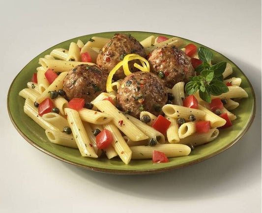 Bb Turkey Meatballs 5 Pound Each - 2 Per Case.