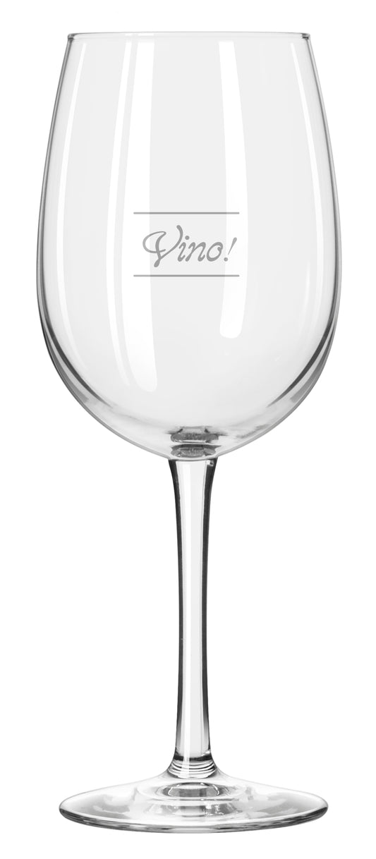 Wine Glass Vino 1 Each - 12 Per Case.