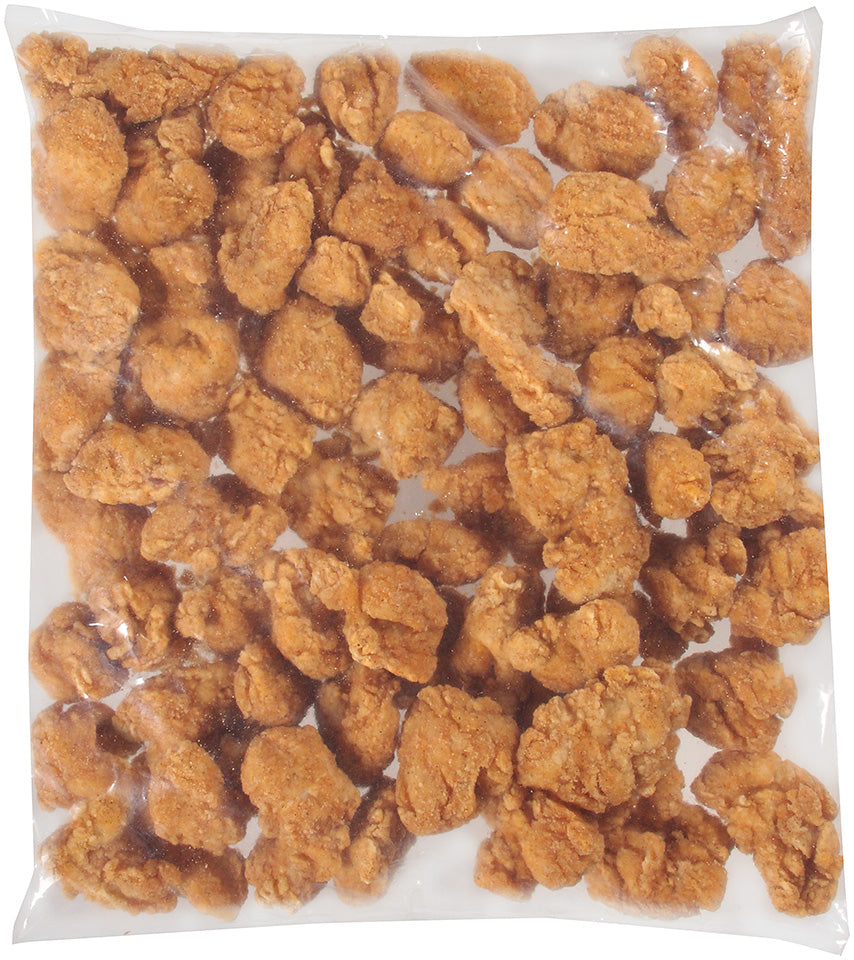 Wayne Farms Fully Cooked Colossal Bites Breaded Chicken Breast Chunks 1 Ounce, 5 Pound Each - 2 Per Case.