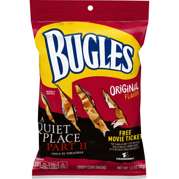 Bugles Original 1.5 Ounce Size - 36 Per Case.