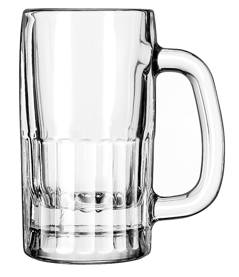 Glass Mug Beer Clear 1 Each - 12 Per Case.