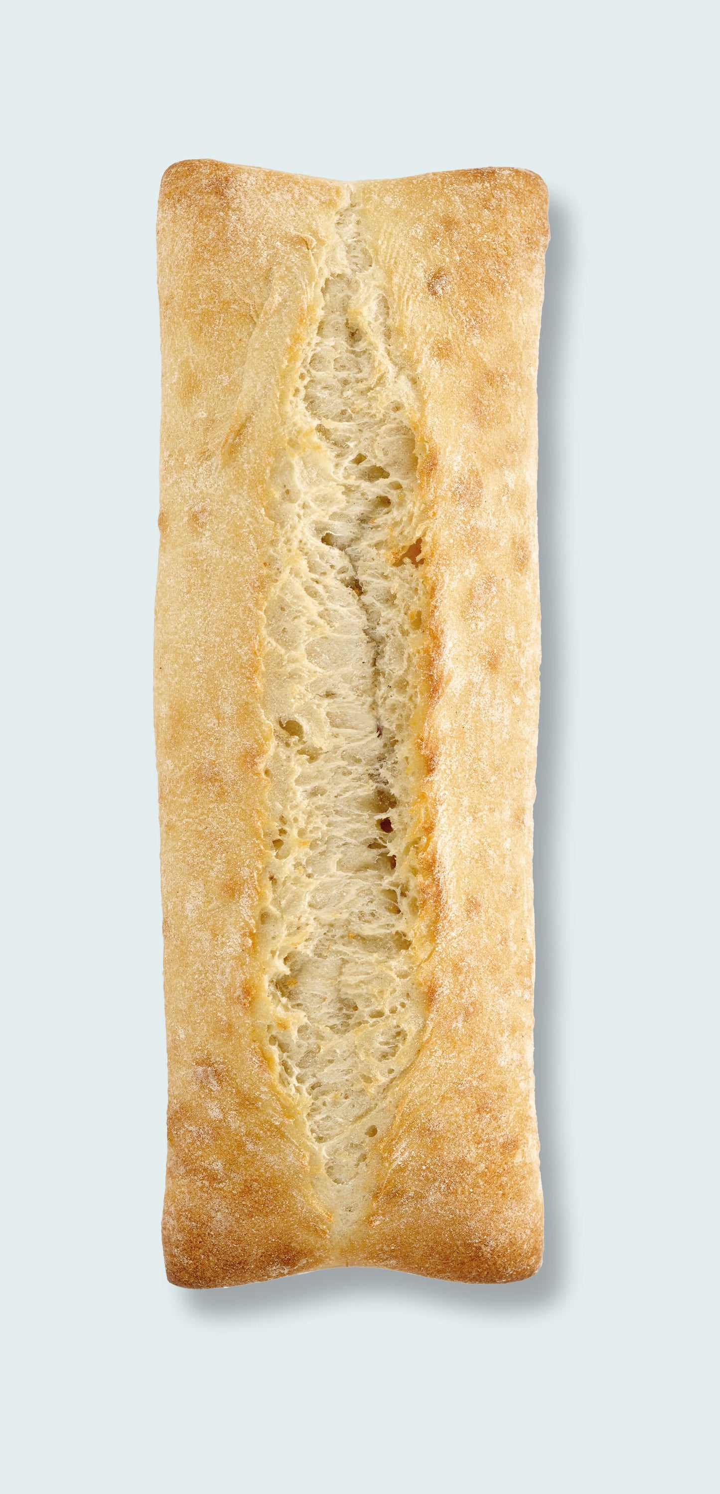 Ciabatta Demi Baguette Original 36 Each - 1 Per Case.