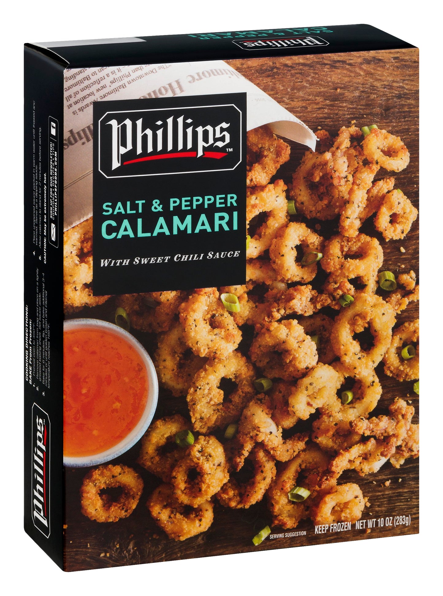 Retail Salt & Pepper Calamari 10 Ounce Size - 12 Per Case.