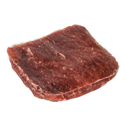 Beef Seasoned Flat Iron 10 Ounce Size - 16 Per Case.