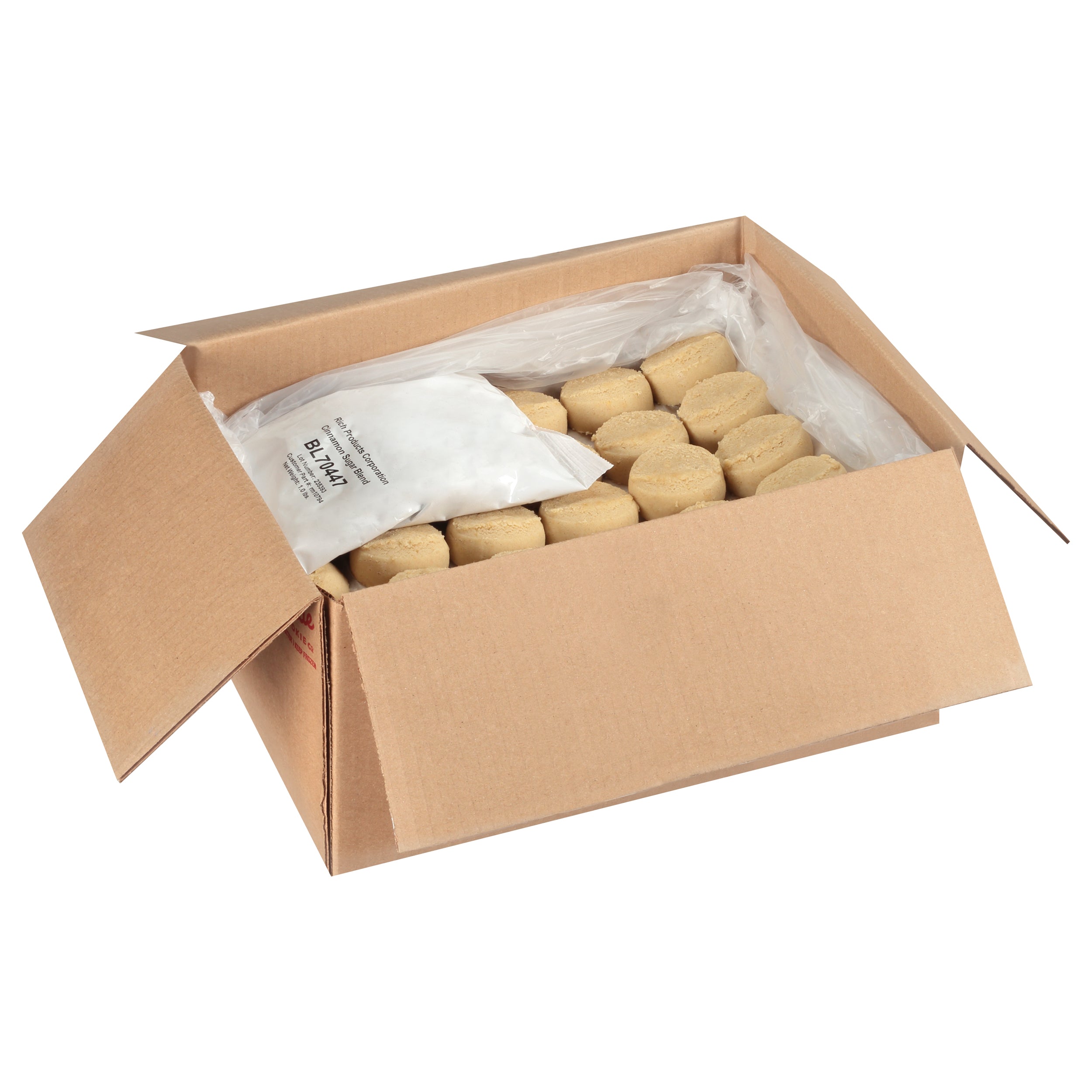 Snickerdoodle Cookie Dough 2.6 Ounce Size - 150 Per Case.