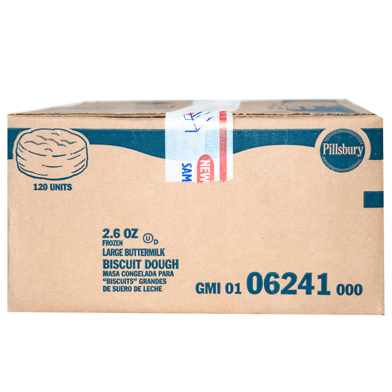 Pillsbury™ Frozen Biscuit Dough Buttermilk 19.5 Pound Each - 1 Per Case.