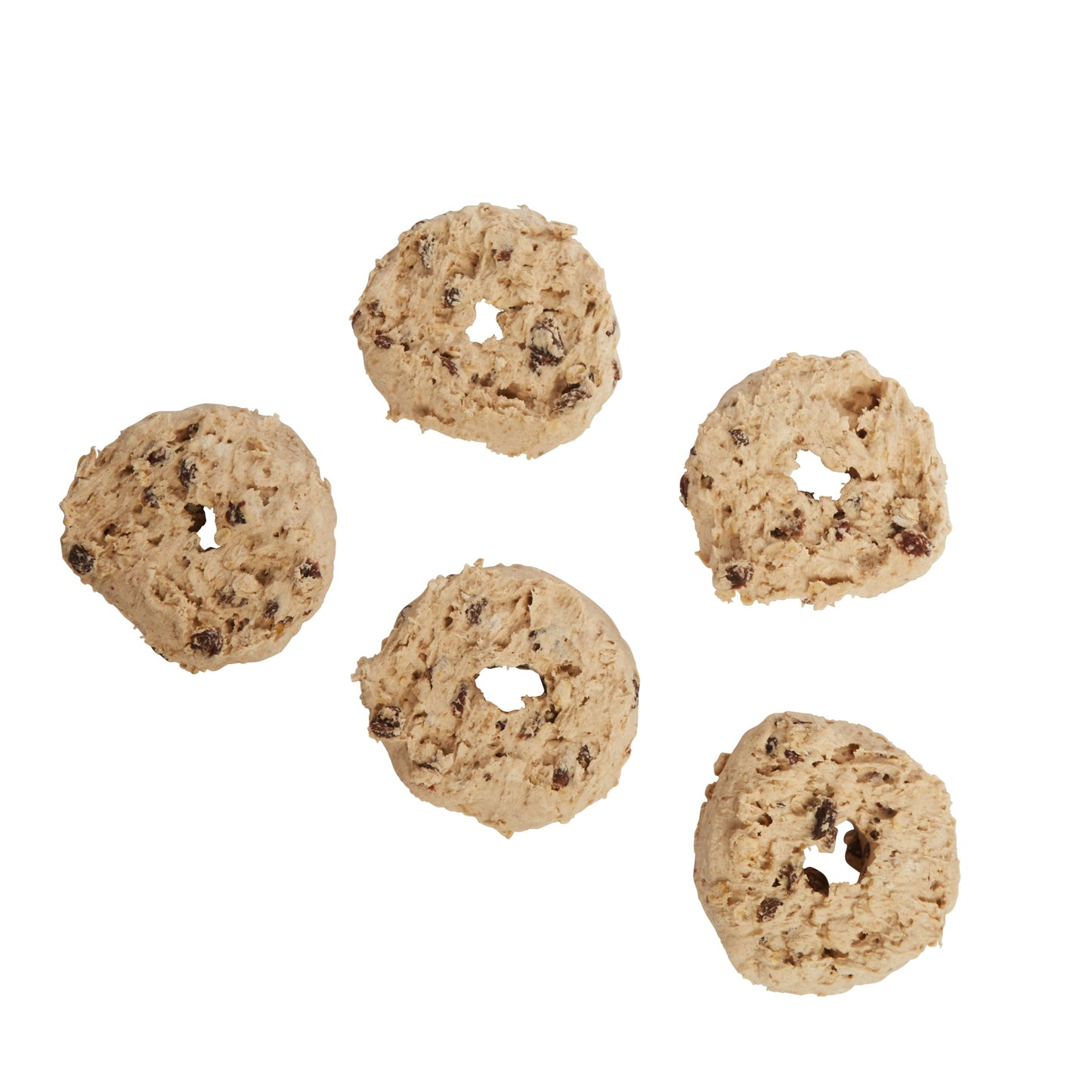 Gourmet Large Oatmeal Raisin Cookie Dough 5 Ounce Size - 60 Per Case.